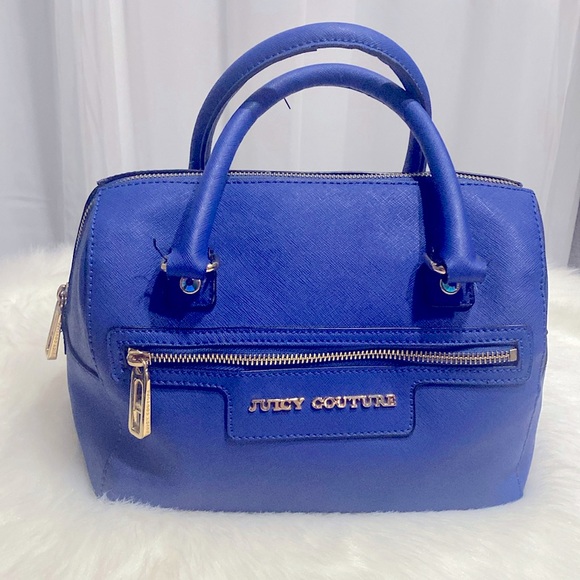 Juicy Couture Handbags - Juicy Couture Blue Bag Like New Excellent Condition